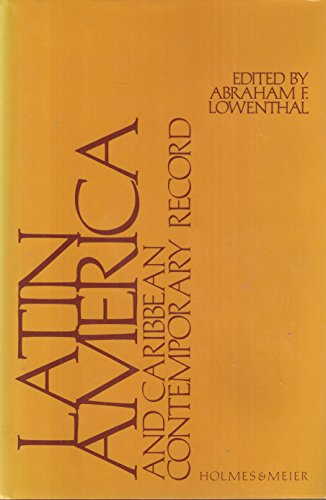 Latin America and Caribbean Contemporary Record: 1985-1986 (9780841911239) by Lowenthal, Abraham F.