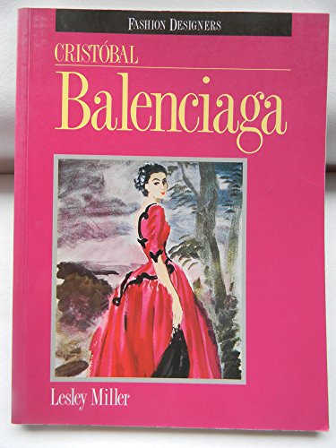 9780841913448: Cristobal Balenciaga (Fashion Designers)