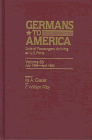 Stock image for Germans to America Lists of Passengers Arriving At U. S. Ports, Vol. 65: August 1893-June 1894 for sale by Gerry Kleier Rare Books