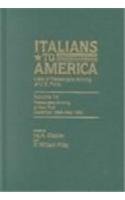 Italians to America: December 1, 1899-May 25, 1900 v. 14: Lists of Passengers Arriving at U.S.Por...