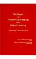Stock image for The Papers of Elizabeth Cady Stanton and Susan B. Anthony: Guide and Index to the Microfilm Edition for sale by Solr Books