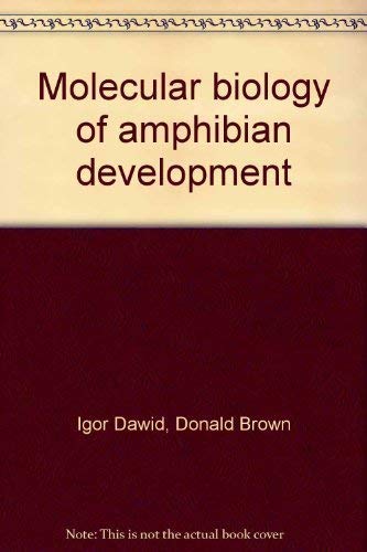 Imagen de archivo de Molecular Biology of Amphibian Development a la venta por Chequamegon Books