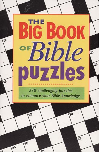 Big Book of Bible Puzzles (9780842300759) by Anonymous