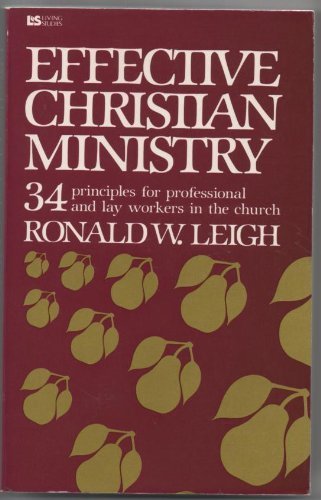 Beispielbild fr Effective Christian ministry (Living studies) zum Verkauf von Cameron Park Books