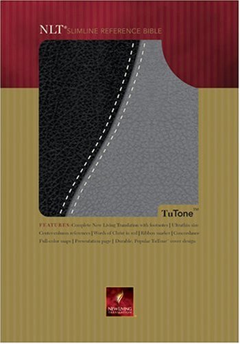 9780842319119: Slimline Reference Bible-Nlt (Tutone Bibles)