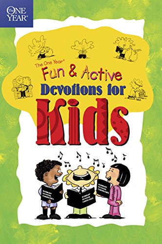 Imagen de archivo de Fun & Active Devotions for Kids (The One Year Book) a la venta por Gulf Coast Books
