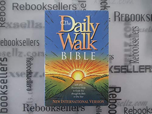 Stock image for The Daily Walk Bible: NIV for sale by Orion Tech