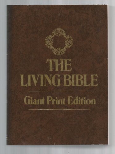 The Living Bible Large Print (9780842322607) by Kenneth Nathaniel Taylor