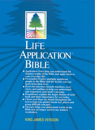 Stock image for Life Application Bible: King James Verson (KING JAMES VERSION) for sale by Irish Booksellers