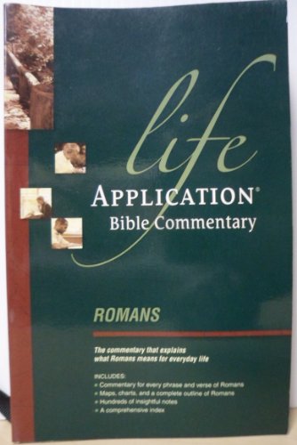 Imagen de archivo de Romans (Life Application Bible Commentary) a la venta por Firefly Bookstore