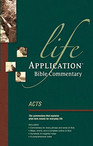 9780842328616: ACTS PB (Life Application Bible Commentary)