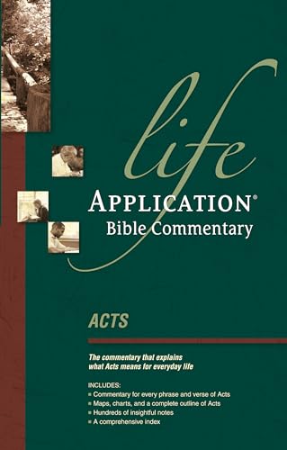 Stock image for Acts (Life Application Bible Commentary) for sale by Barnes & Nooyen Books
