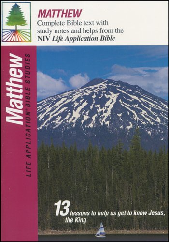 Beispielbild fr Matthew (Life Application Bible Studies (NIV)) zum Verkauf von Wonder Book