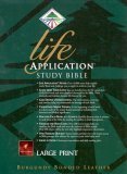 Imagen de archivo de Life Application Study Bible Large Print: NLT1 a la venta por GoldBooks