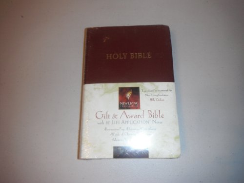 9780842332538: Gift and Award Bible (New Living Translation - NLT) Burgundy Cover
