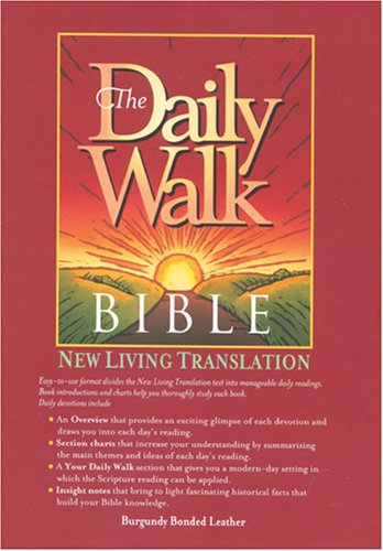 The Daily Walk Bible: NLT1 (9780842332606) by [???]