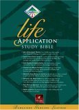 9780842332682: Life Application Study Bible: New Living Translation/Burgundy Genuine Leather/Thumb Indexed