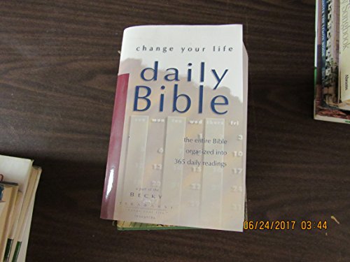 Imagen de archivo de The One Year Bible: NLT1 (New Living Translation) a la venta por Front Cover Books
