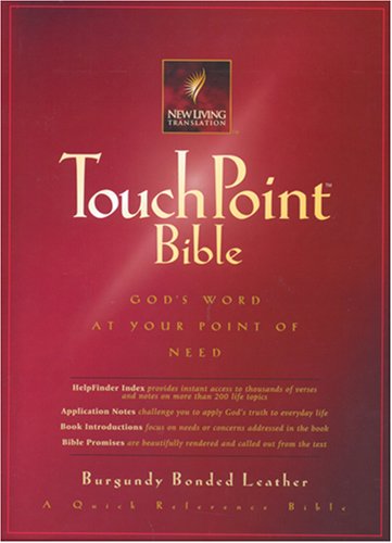 Imagen de archivo de TouchPoint Bible NLT (New Living Translation) a la venta por Books Unplugged