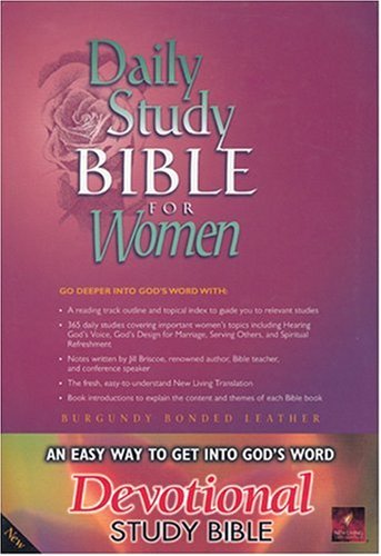 9780842333368: Daily Study Bible for Women: Burgundy Leather