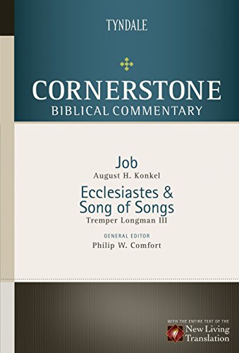 Stock image for Job, Ecclesiastes, Song of Songs (Cornerstone Biblical Commentary) for sale by SecondSale