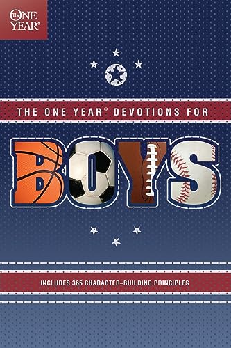 Stock image for The One Year Book of Devotions for Boys for sale by Revaluation Books