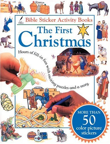 9780842336574: The First Christmas (Bible Sticker Activity Book)