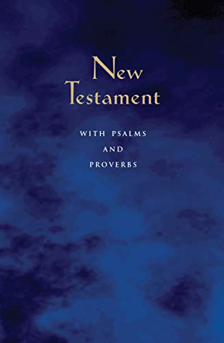 Imagen de archivo de New Testament With Psalms and Proverbs a la venta por Gulf Coast Books