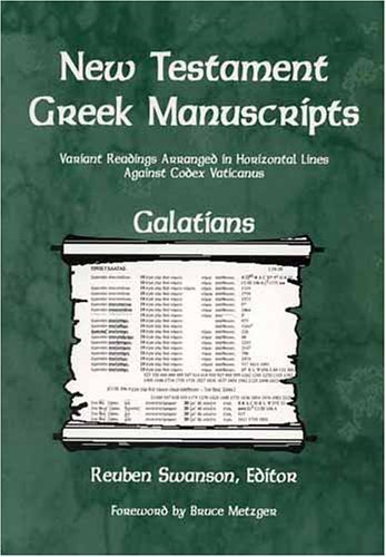 Beispielbild fr New Testament Greek Manuscripts - Galatians zum Verkauf von Ergodebooks