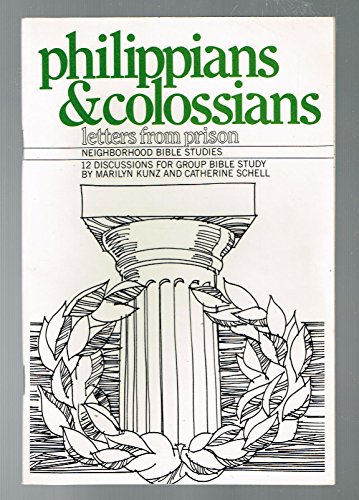 Beispielbild fr Philippians and Colossians zum Verkauf von Wonder Book