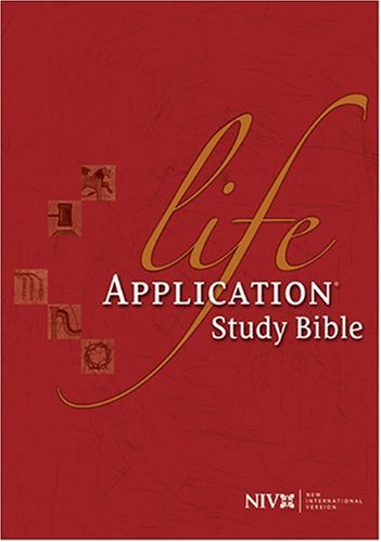 New International Version - NIV - Life Application Study Bible: Red - Tyndale House