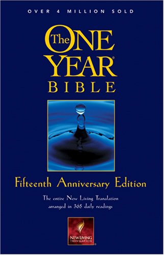 The One Year Bible Fifteenth Anniversary Edition NLT (9780842355490) by [???]