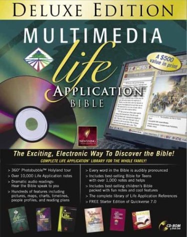 Multimedia Life Application Bible: Deluxe Version (9780842362115) by Tyndale House Publishers