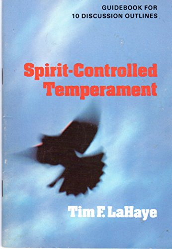 Imagen de archivo de Spirit Controlled Temperament: Discussion Guide a la venta por ThriftBooks-Dallas