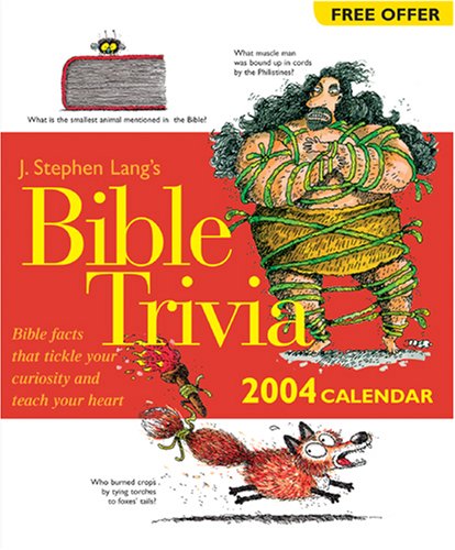 Lang's Bible Trivia 2004 PPD Calendar (9780842381680) by Tyndale House Publishers