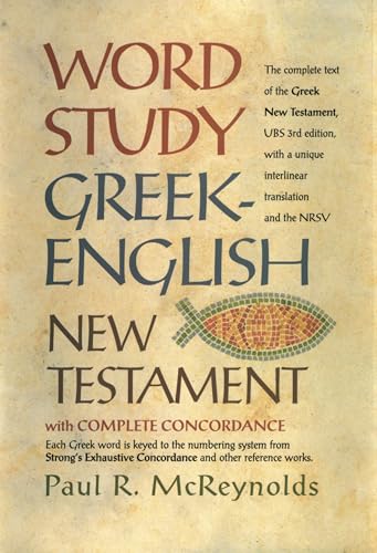 Stock image for Word Study Greek-English New Testament: with complete concordance for sale by Books Unplugged