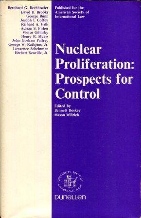 Beispielbild fr Nuclear Proliferation: Prospects for Control zum Verkauf von RiLaoghaire