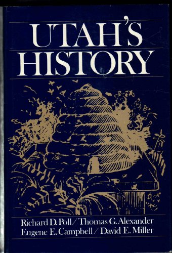 Beispielbild fr Utah's history zum Verkauf von GF Books, Inc.