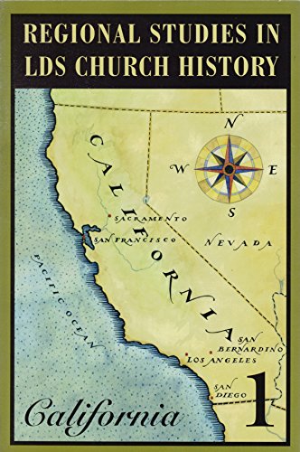 Imagen de archivo de Regional Studies in Lds Church History: California a la venta por The Book Garden