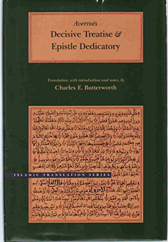 Beispielbild fr Decisive Treatise and Epistle Dedicatory (Brigham Young University - Islamic Translation Series) zum Verkauf von GF Books, Inc.