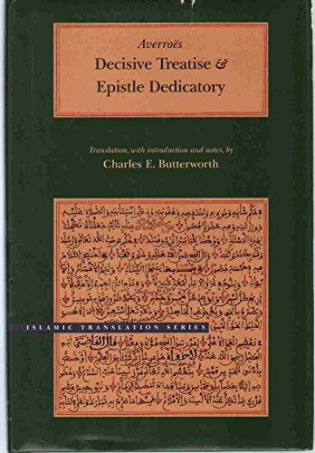 Imagen de archivo de Decisive Treatise and Epistle Dedicatory (Brigham Young University - Islamic Translation Series) a la venta por GF Books, Inc.