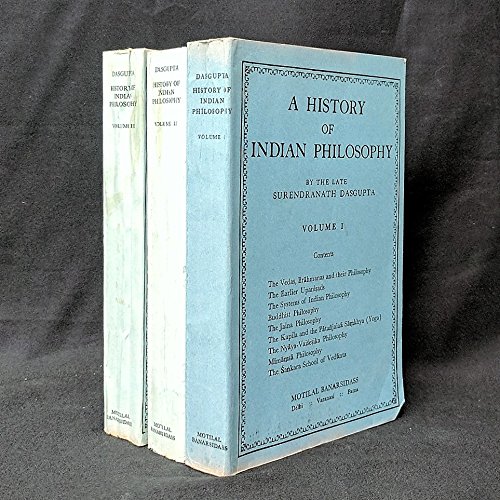 A History of Indian Philosophy (Five Volumes)