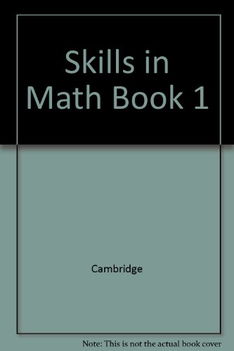 Stock image for Skills in Math Book 1 for sale by JR Books