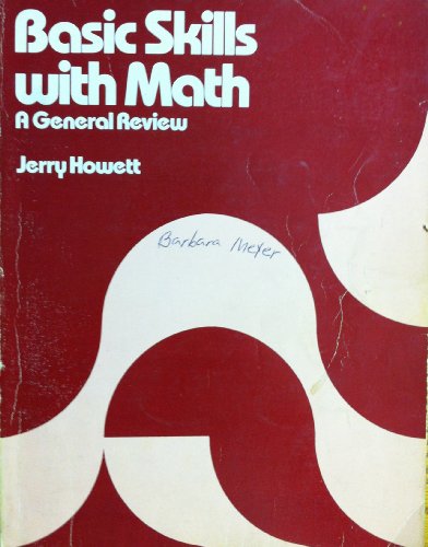 Imagen de archivo de Basic Skills with Math : A General Review a la venta por Better World Books