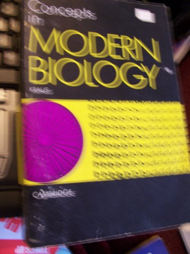 9780842850070: Concepts in Modern Biology