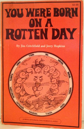 Imagen de archivo de You Were Born on a Rotten Day a la venta por ThriftBooks-Dallas