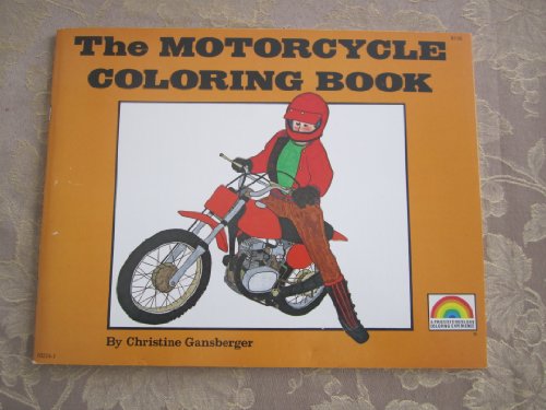 9780843102246: The Motorcycle Coloring Book