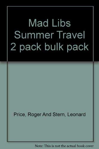 9780843103601: Mad Libs Summer Travel 2 pack bulk pack