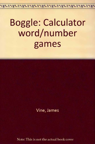 Beispielbild fr Boggle: Calculator word/number games zum Verkauf von Wonder Book
