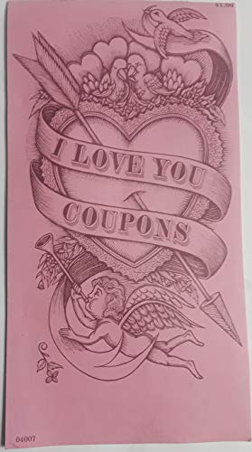 Imagen de archivo de I Love You Coupons a la venta por Wonder Book